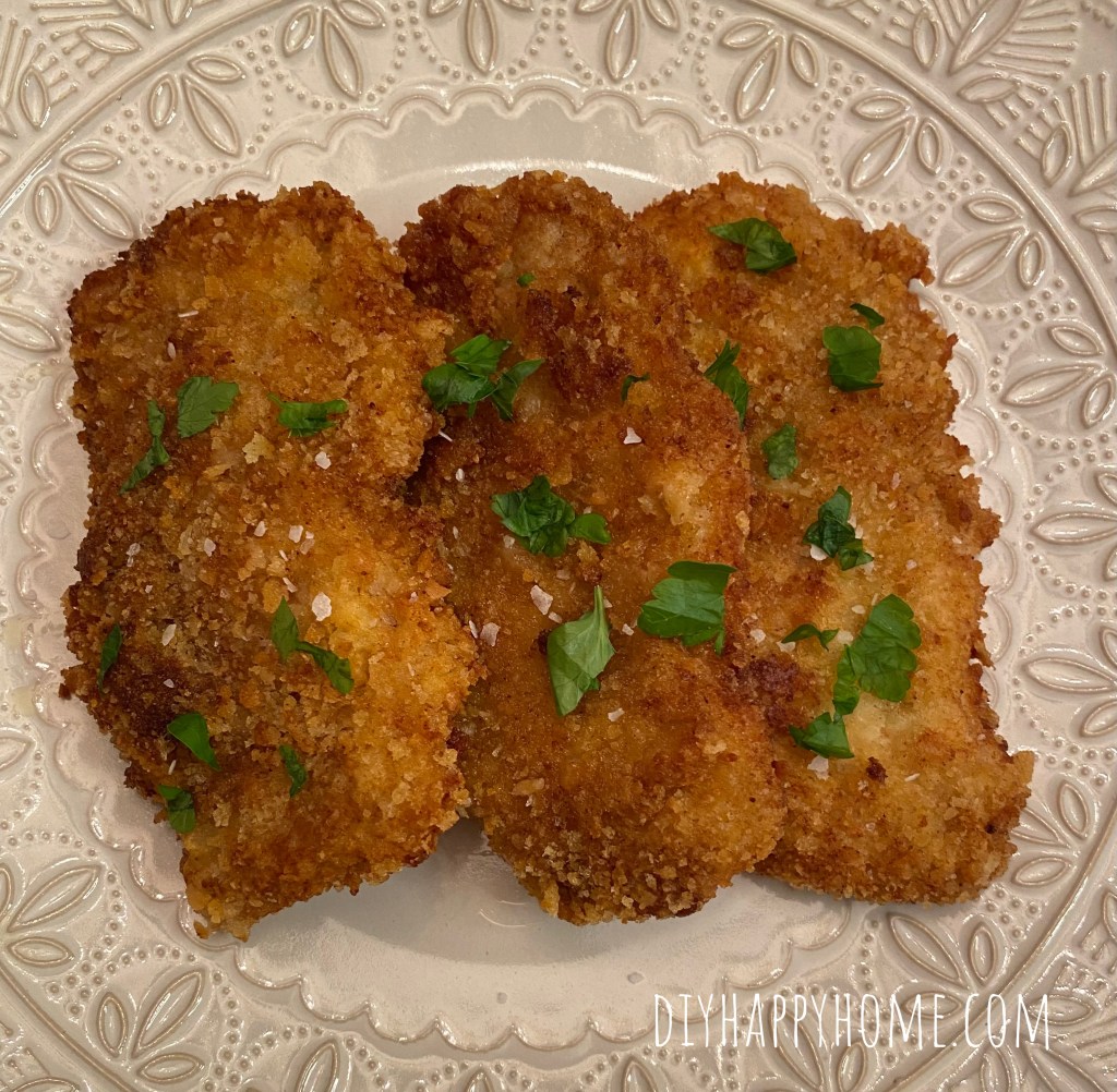 Crispy Panko Pork Cutlets