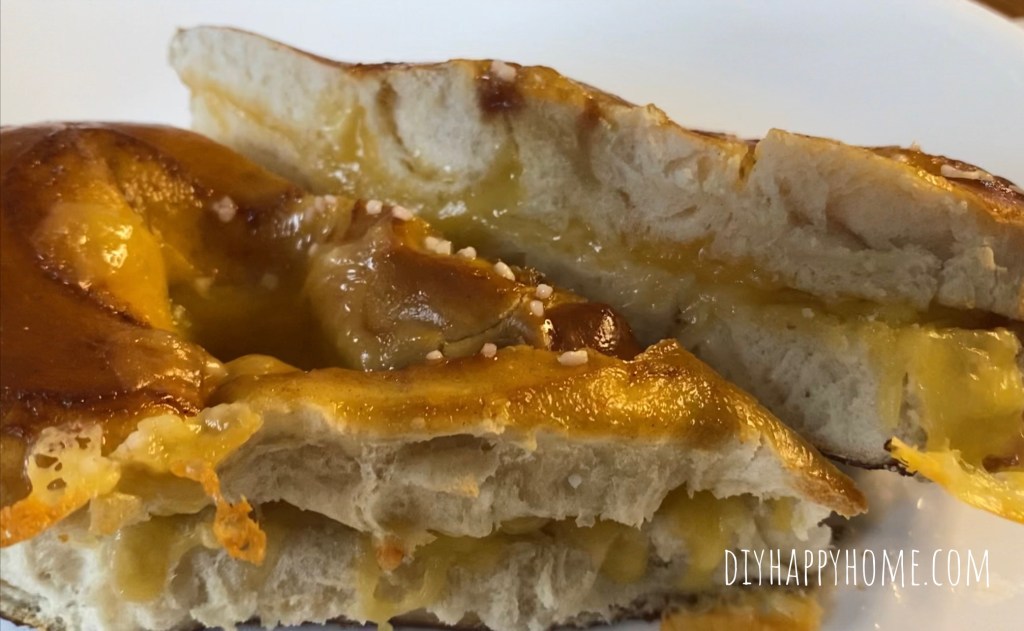 Smoked Gouda Cheese Stuffed Philly Soft Pretzel​
