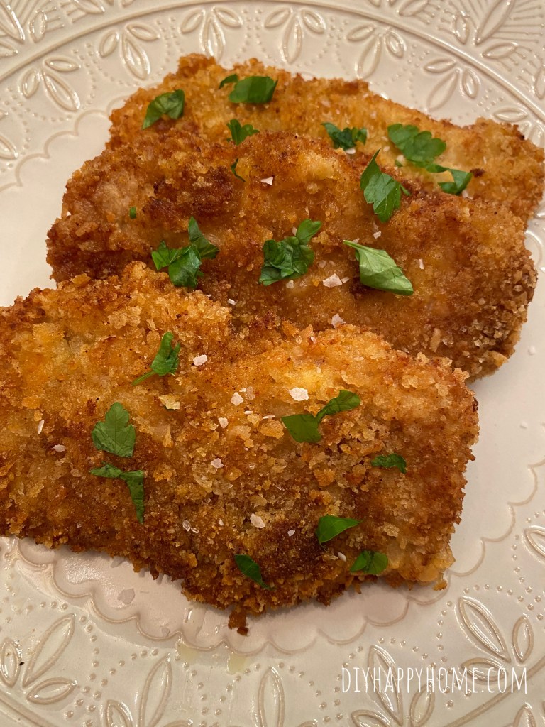 Crispy Panko Pork Cutlets