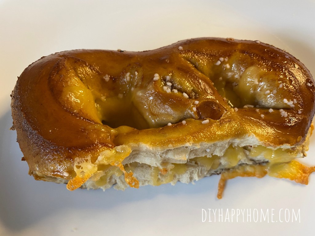 Smoked Gouda Cheese Stuffed Philly Soft Pretzel​