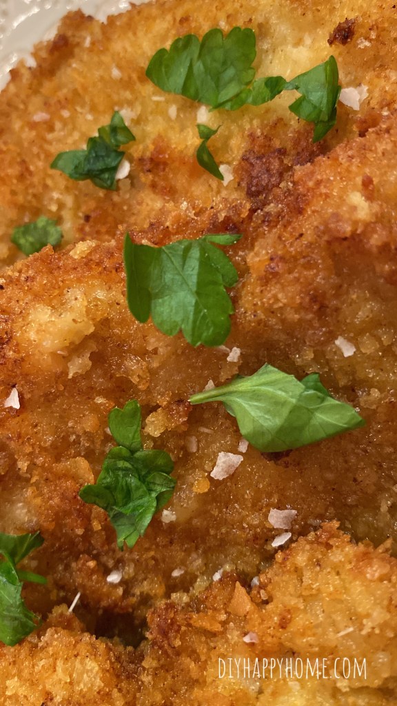 Look at that golden brown breading!