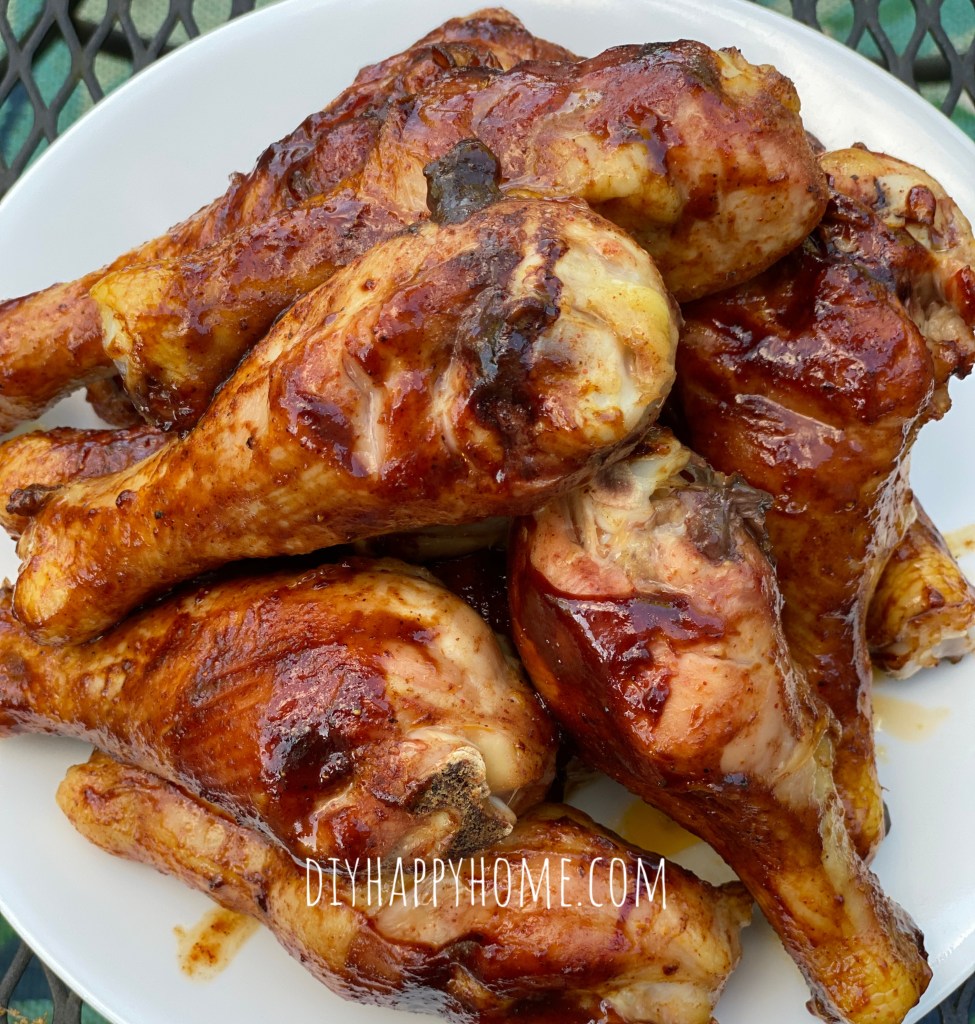 Smoked Barbecue Chicken Drumsticks