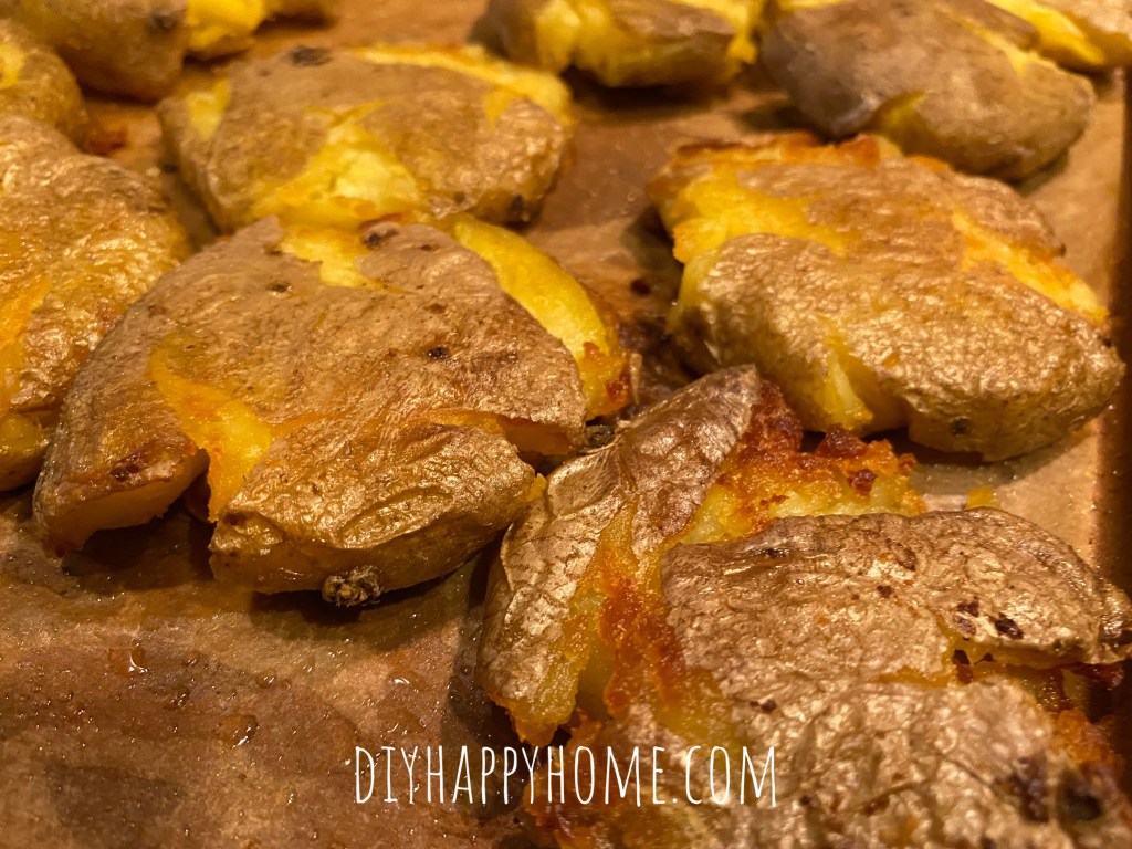 Crispy Salt Smashed Potatoes